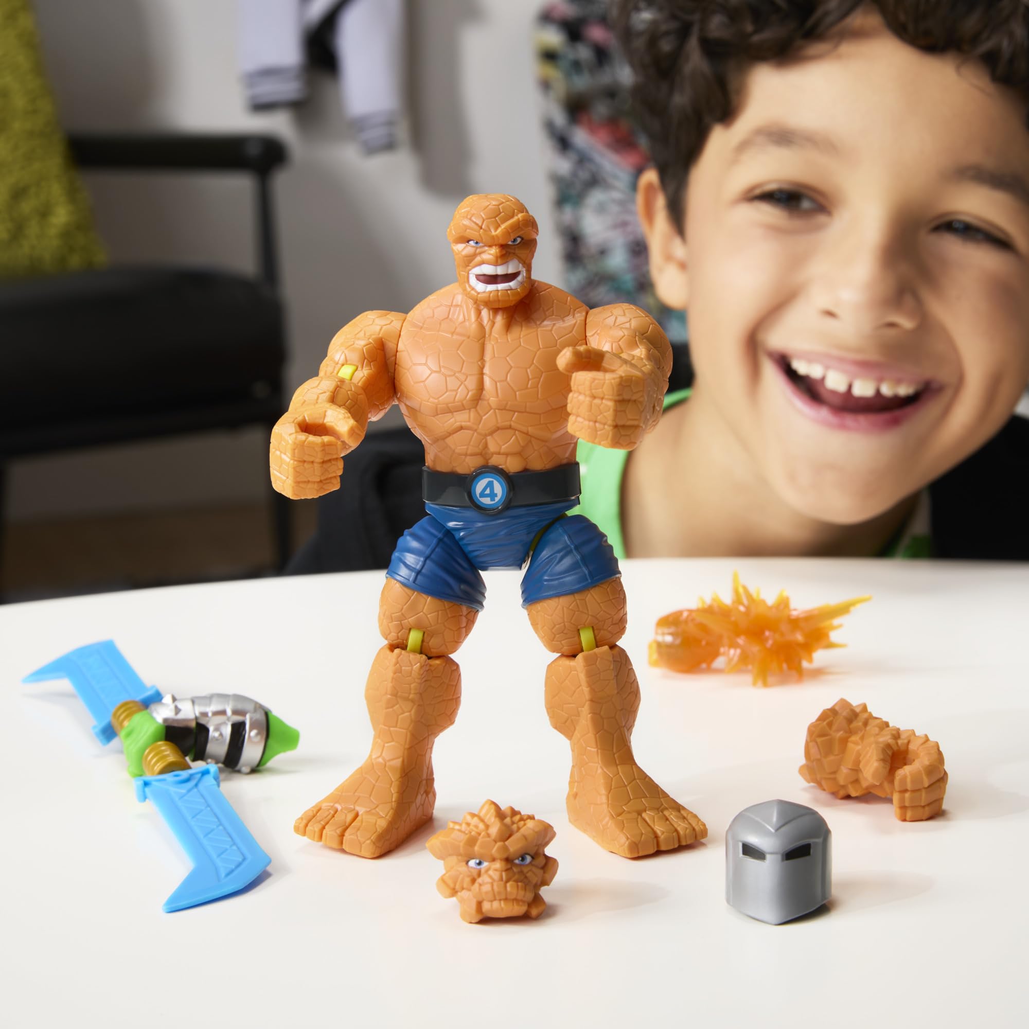 Marvel The Avengers MixMashers The Thing Action Figure - 5 Inch, Ages 4+ 3