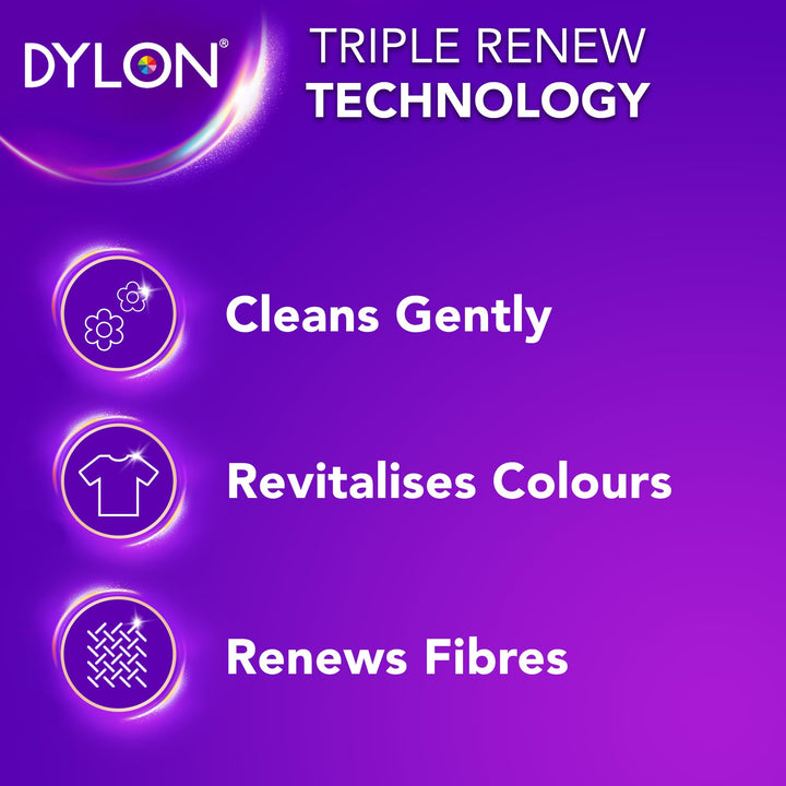 Dylon Black & Dark Detergent - Liquid Laundry Detergent for Black & Dark Clothes (30 Wash Loads)