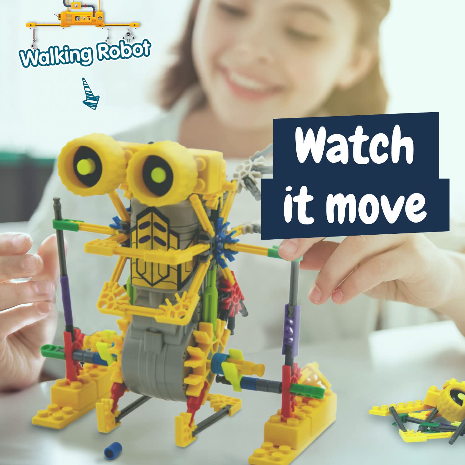 Science4you Betabot Robot Building Kit - 126-Piece STEM Construction Set for Kids 8-14 14