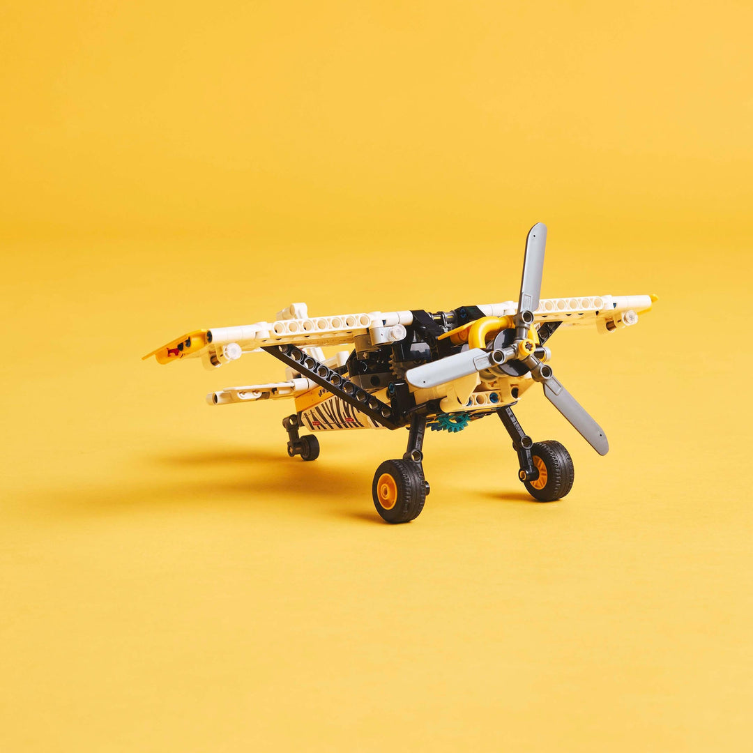 LEGO Technic Bush Plane Toy - 333-Piece Building Set with Spinning Propeller for 8+ Year Olds