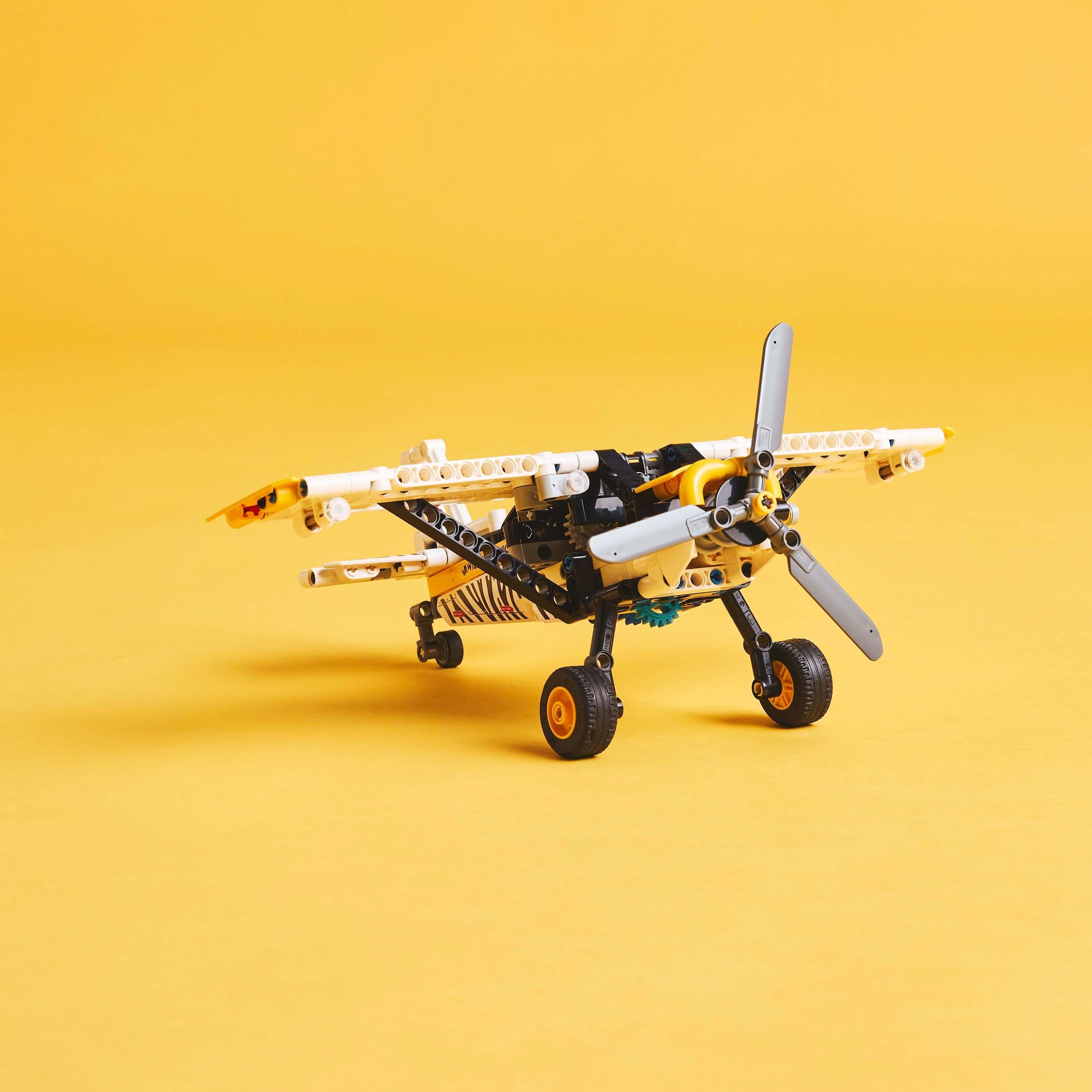 LEGO Technic Bush Plane Toy - 333-Piece Building Set with Spinning Propeller for 8+ Year Olds