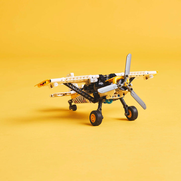 LEGO Technic Bush Plane Toy - 333-Piece Building Set with Spinning Propeller for 8+ Year Olds
