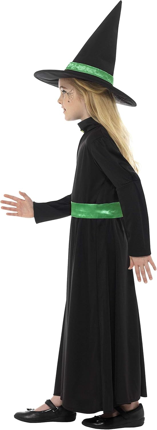 Smiffys Wicked Witch Costume - M (7-9 Years)