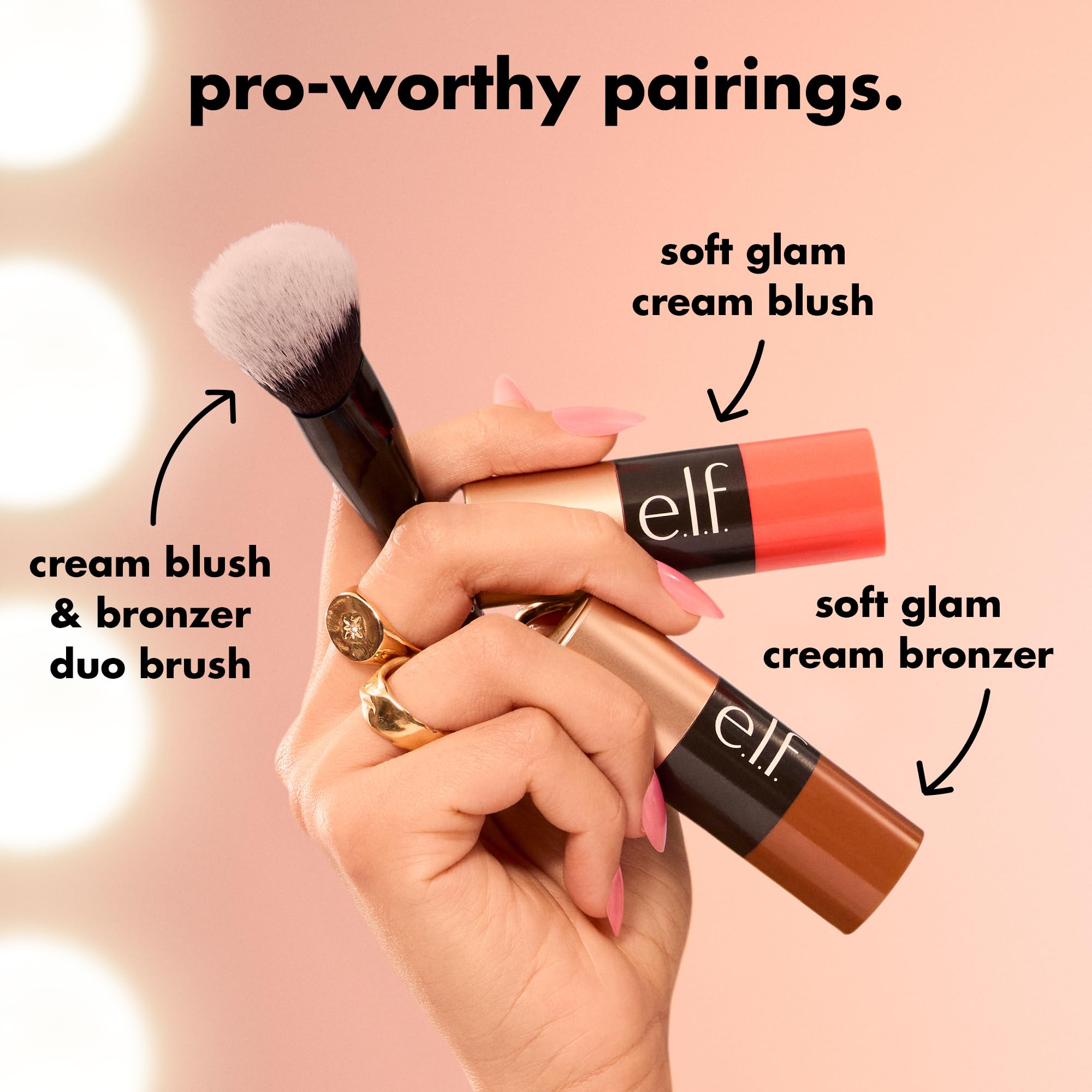 e.l.f. Soft Glam Cream Blush Stick - Gumball | Crayon Form | Natural Finish | 9g 7
