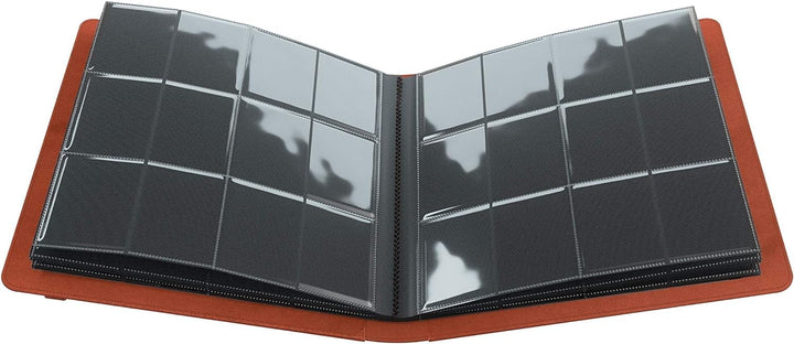 Gamegenic Prime Album 24-Pocket - Holds 480 Double-Sleeved Cards, Red