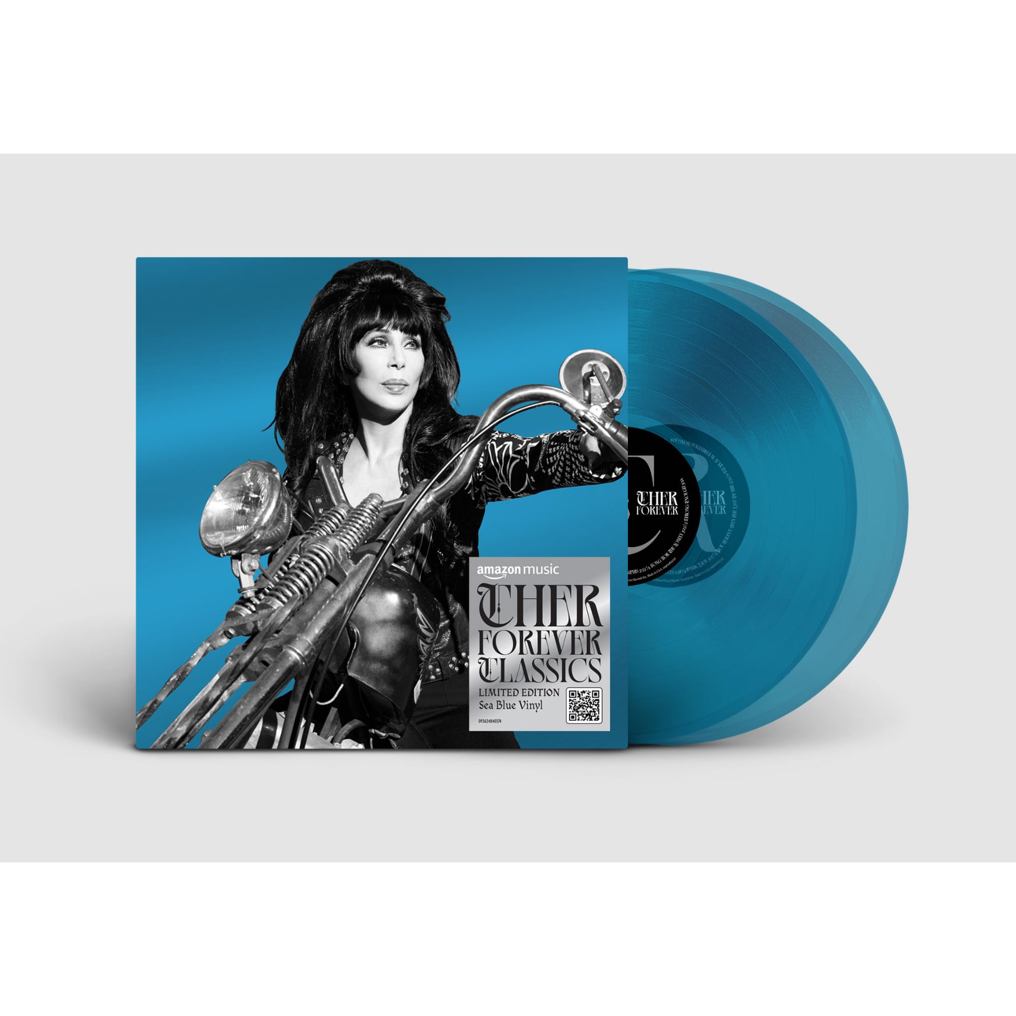 Cher - Forever (Amazon Exclusive Sea Blue 2LP Vinyl) 2