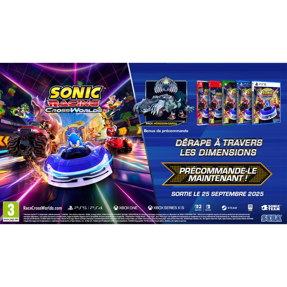 Sonic Racing: CrossWorlds - Xbox Series X Edition 6