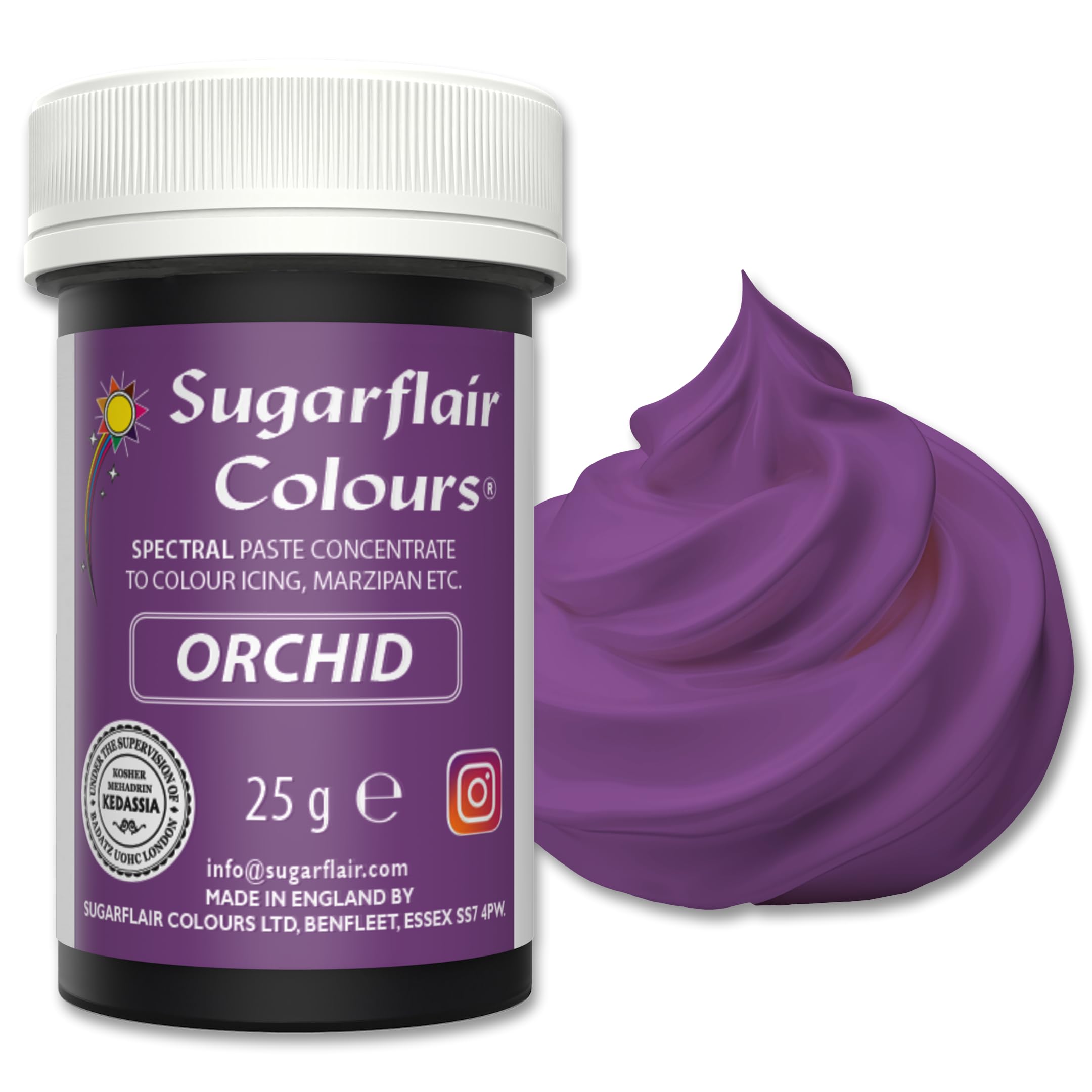 Sugarflair - Spectral Orchid Food Colouring Paste (25g) 6