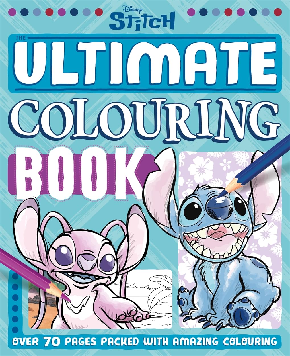 Autumn Disney Stitch: The Ultimate Colouring Book | Ages 5-9 | Paperback