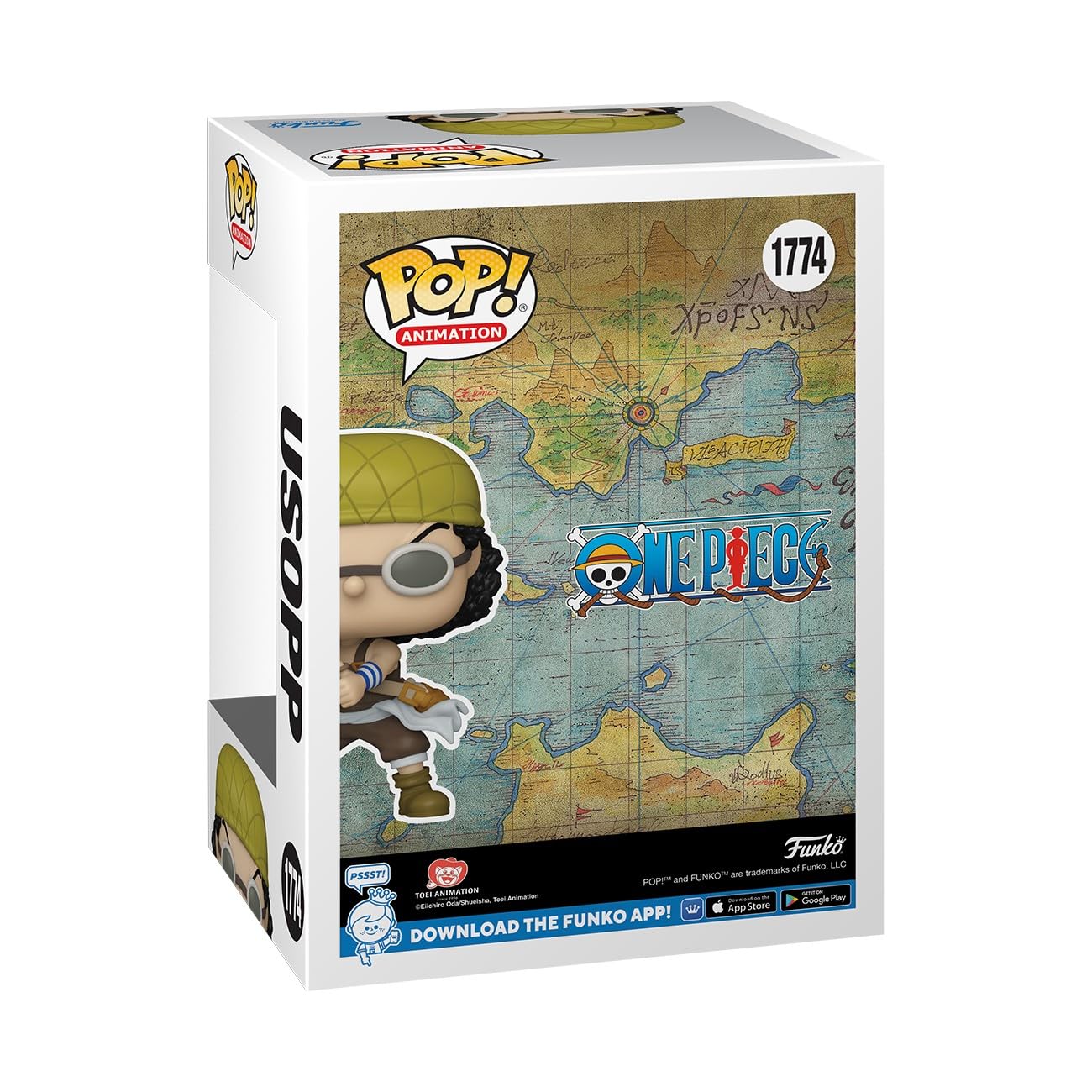 Funko Pop! Animation: One Piece - Usopp Collectable Vinyl Figure | 3.75 Inches 3