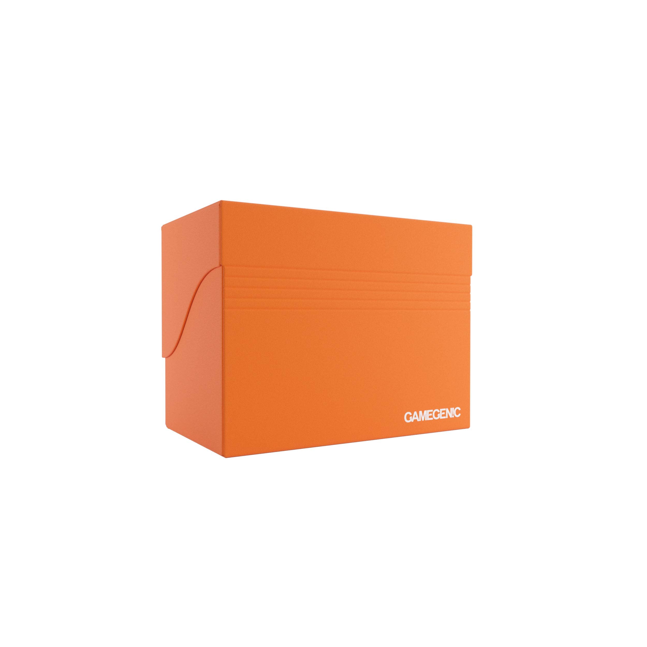 Gamegenic 80-Karten-Seitenhalter – für 80 doppelseitig gesleevte Karten, Orange 4