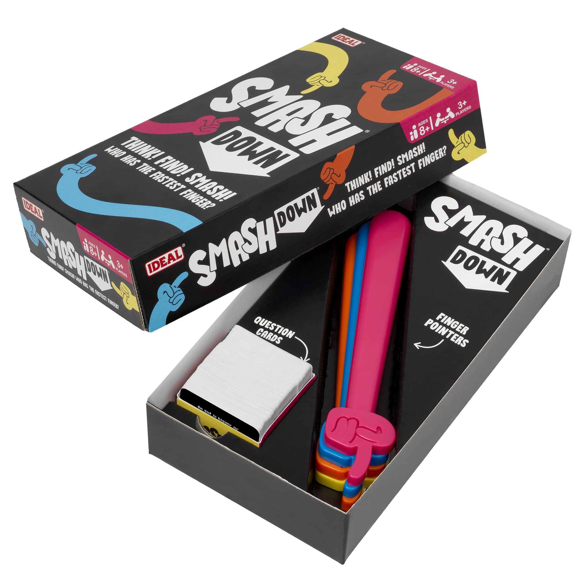 Ideal Smash Down: Think! Find! SMASH! Fast-Paced Trivia Party Game 2