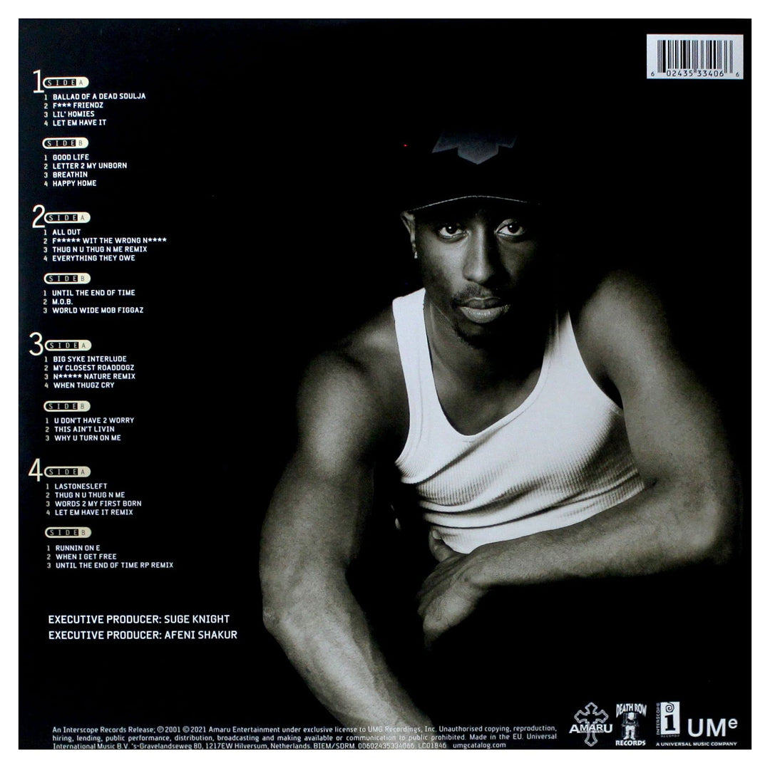 2Pac - Until the End of Time [VINYL] 180g 4LP 20th Anniversary Reissue