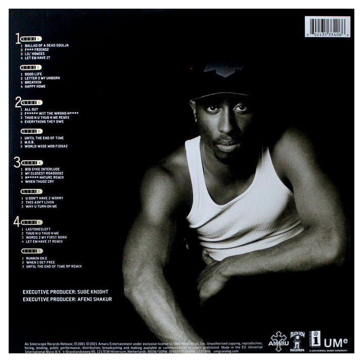 2Pac - Until the End of Time [VINYL] 180g 4LP 20th Anniversary Reissue