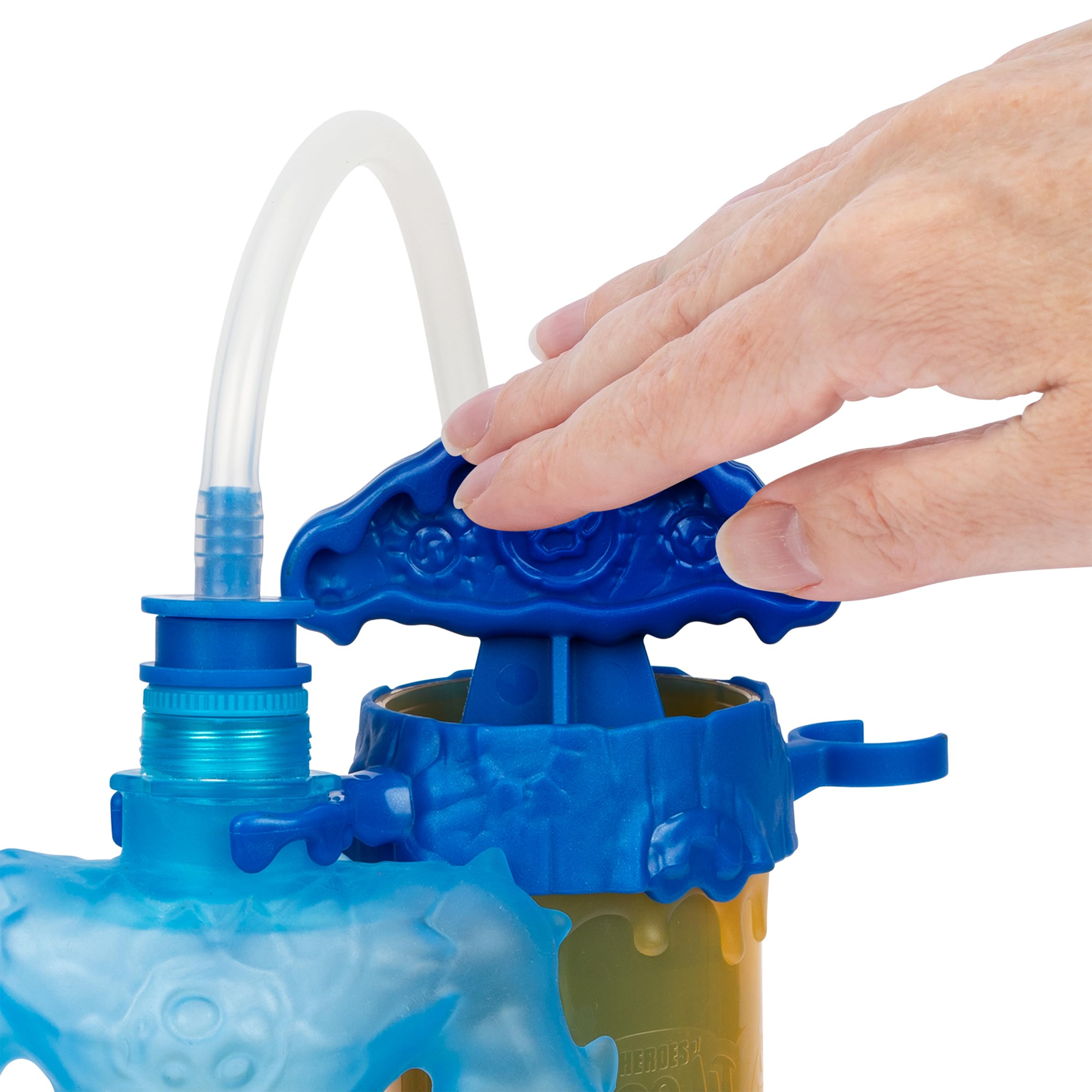 Heroes of Goo Jit Zu Hero Creator Tyro - Create & Stretch Action Figure with 3 Goo Fillings 2