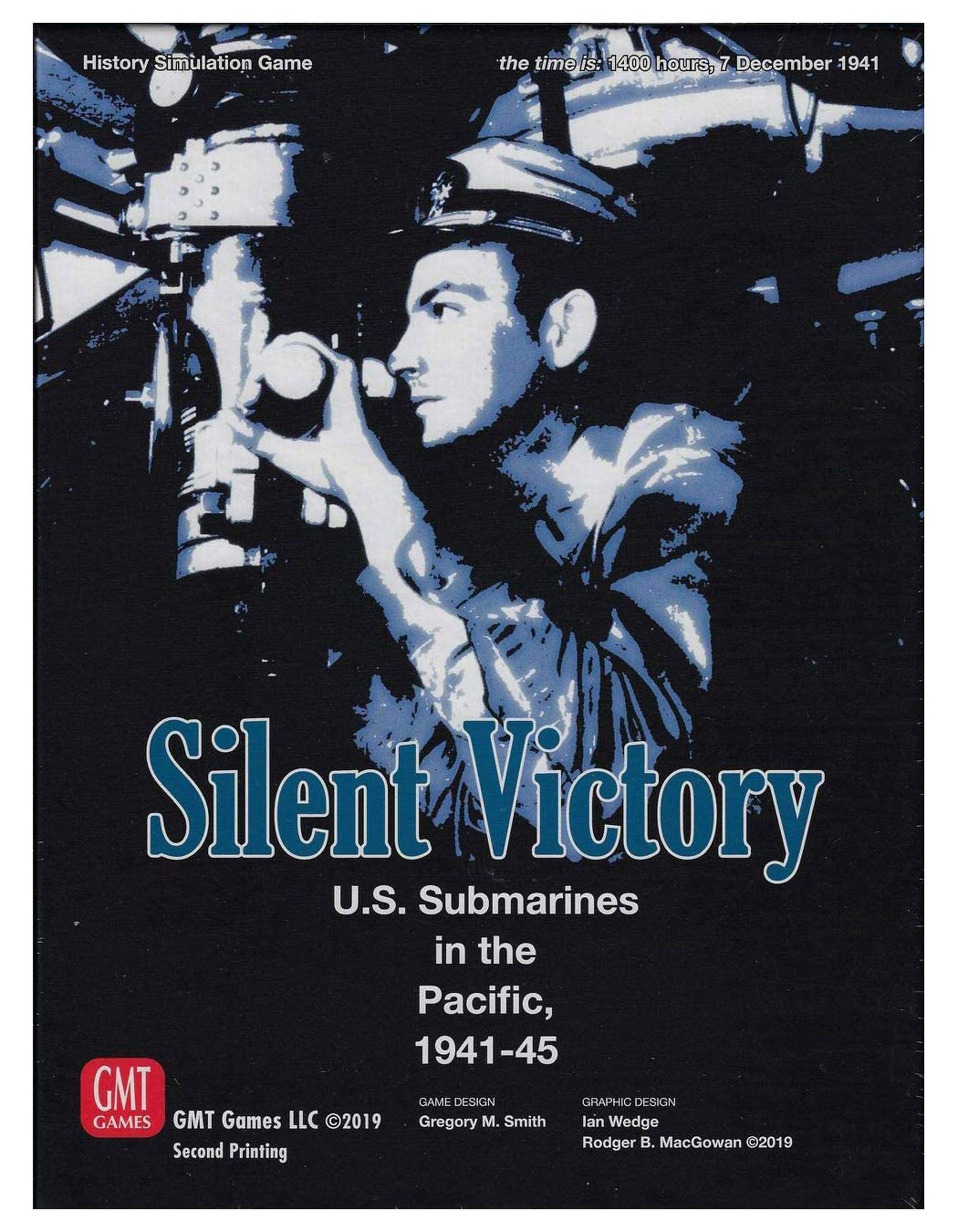 GMT Games Silent Victory 2nd Printing - Board Game | Classic Edition | English Language