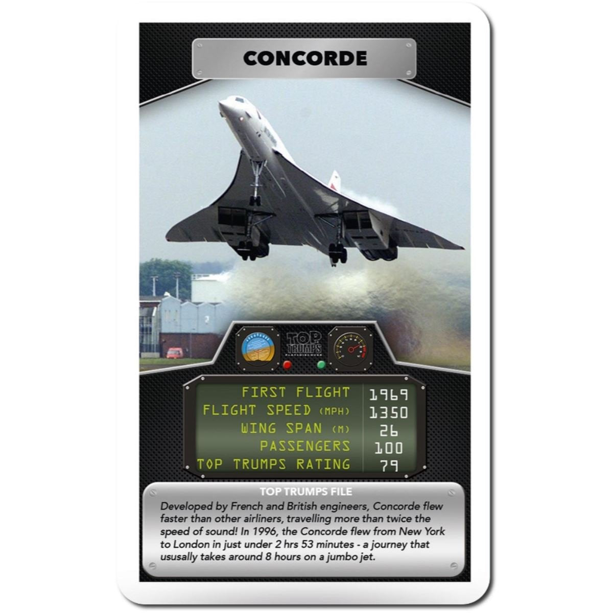 Top Trumps Passenger Planes Card Game | Educational Facts | Ages 6+ 2