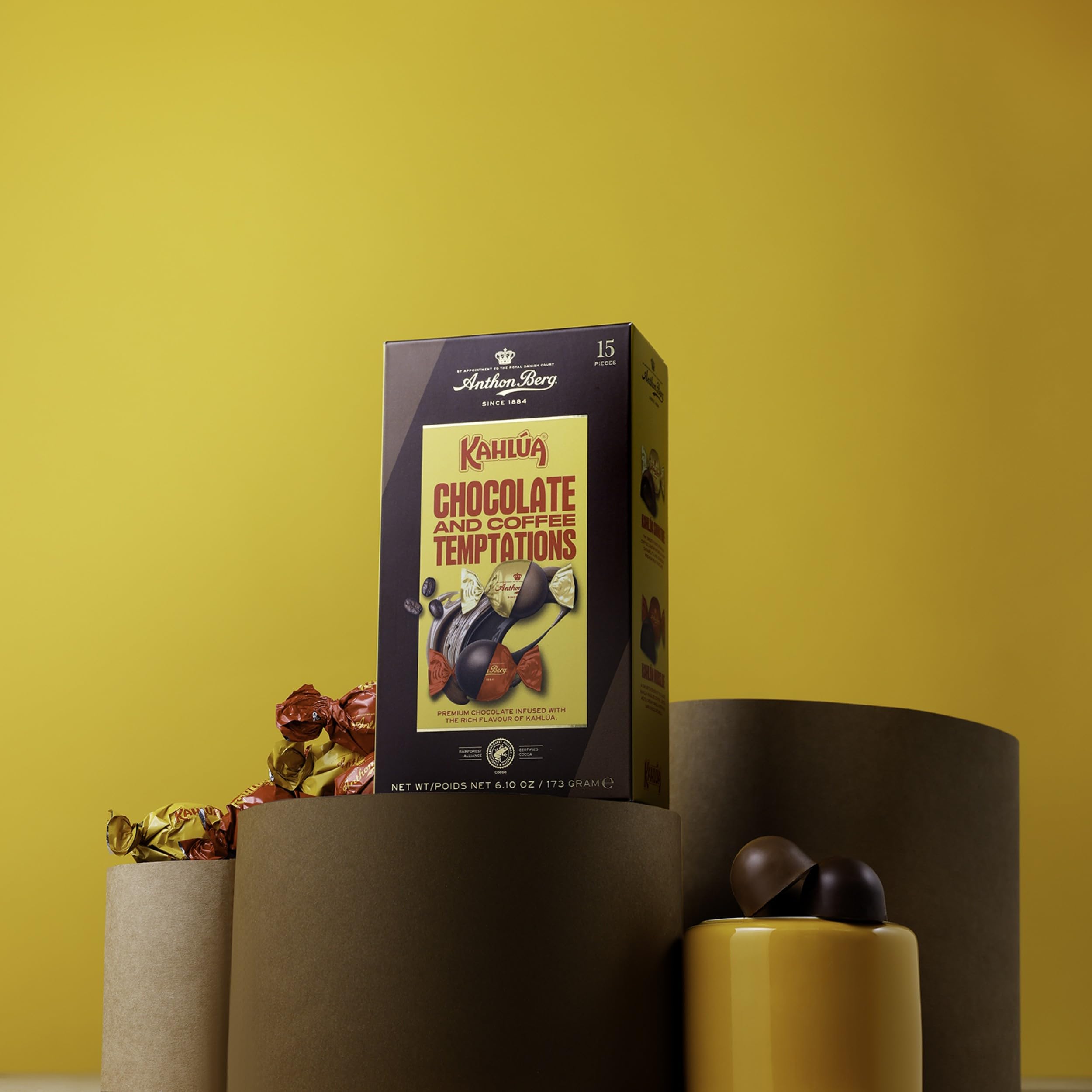 Anthon Berg Kahlua Gift Box - 15 Chocolate & Coffee Liqueur Infused Pralines 2