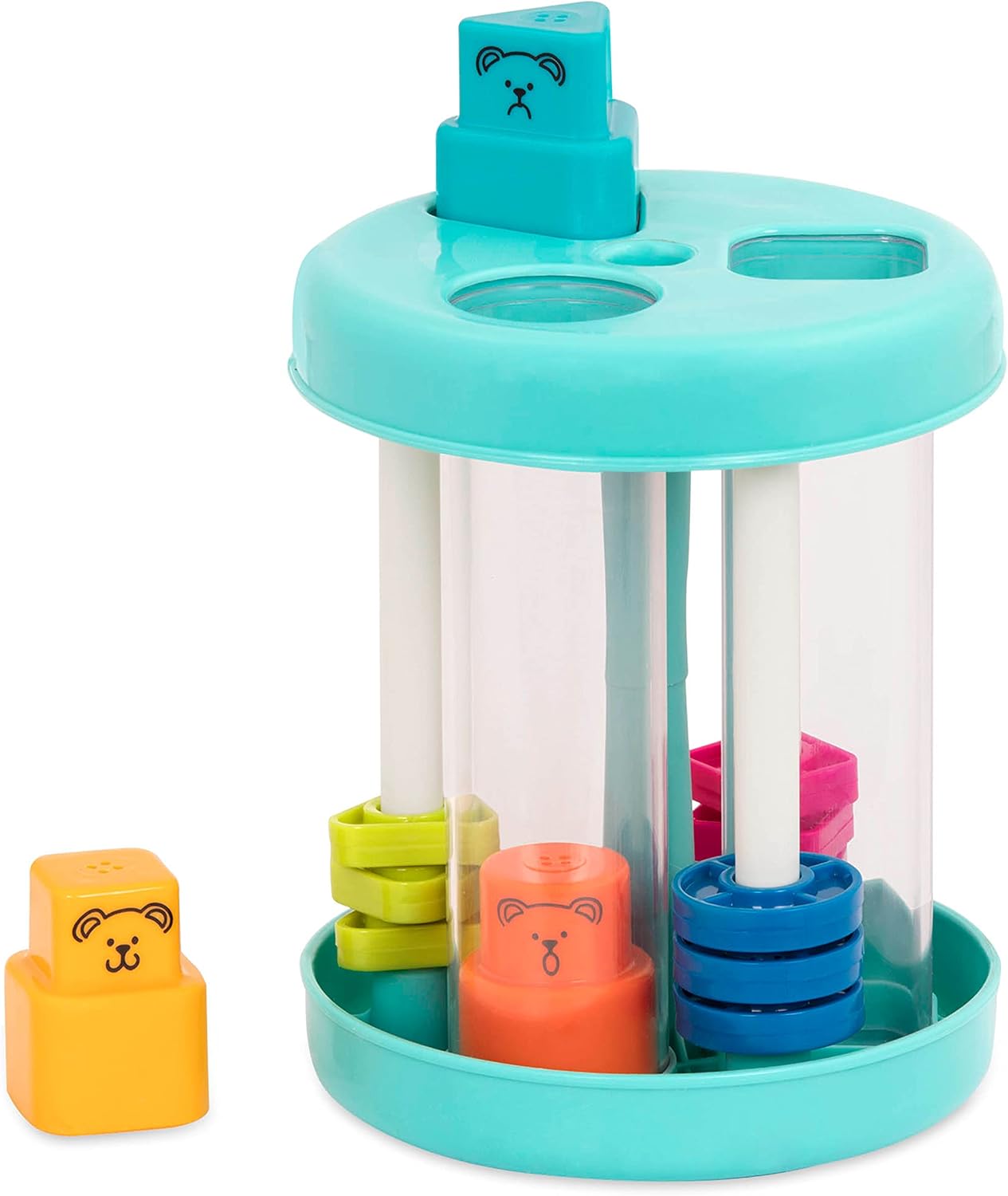 Battat BT2600Z Shapes & Sounds Sorter - Educational Toddler Toy for 18 Months+