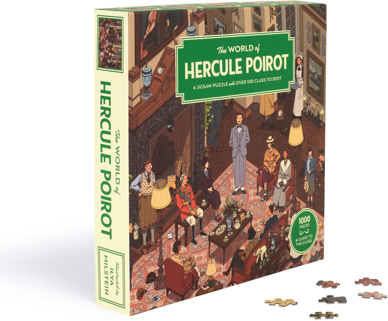 The World of Hercule Poirot: A 1000-Piece Jigsaw Puzzle