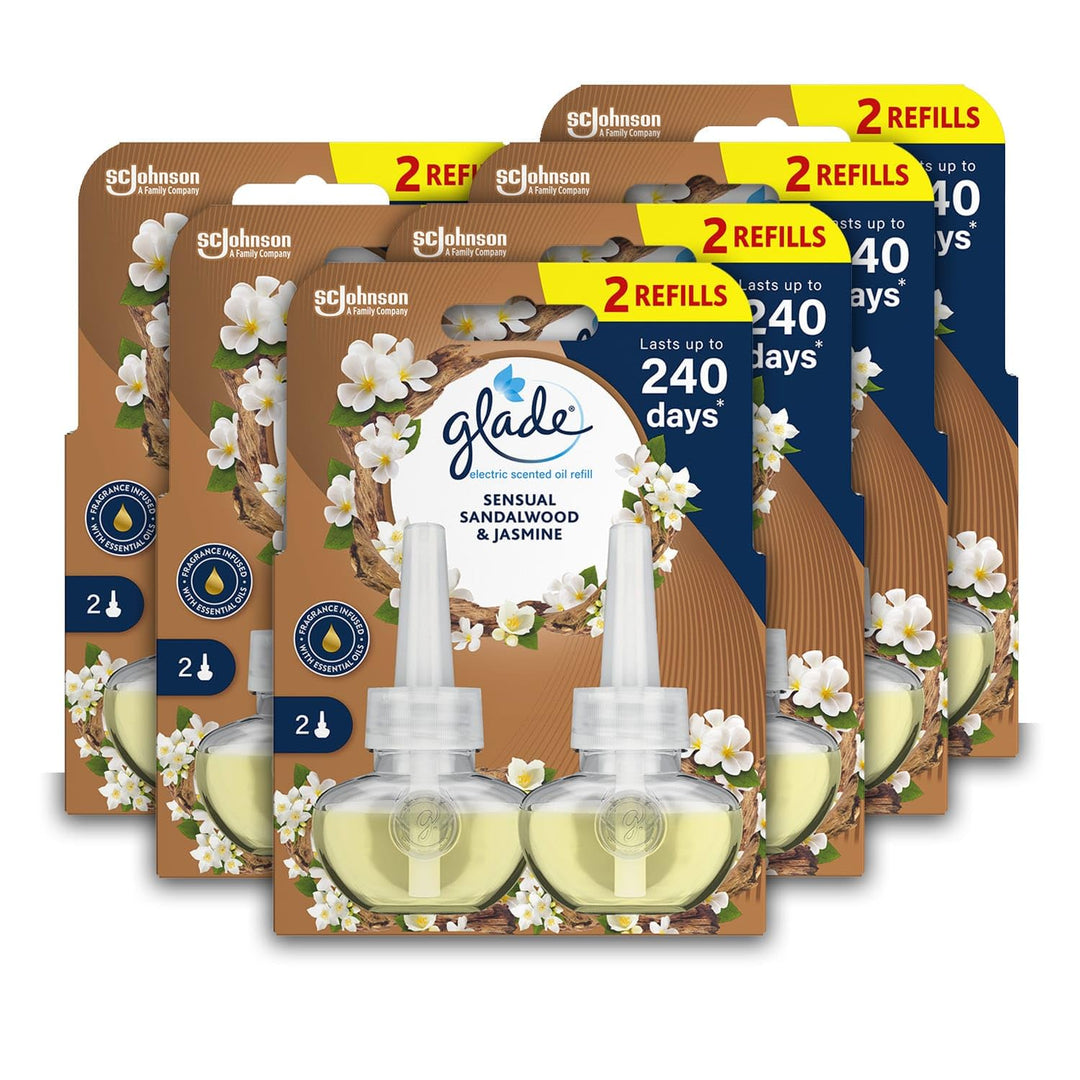 Glade - Sensual Sandalwood & Jasmine Plug in Air Freshener Refill