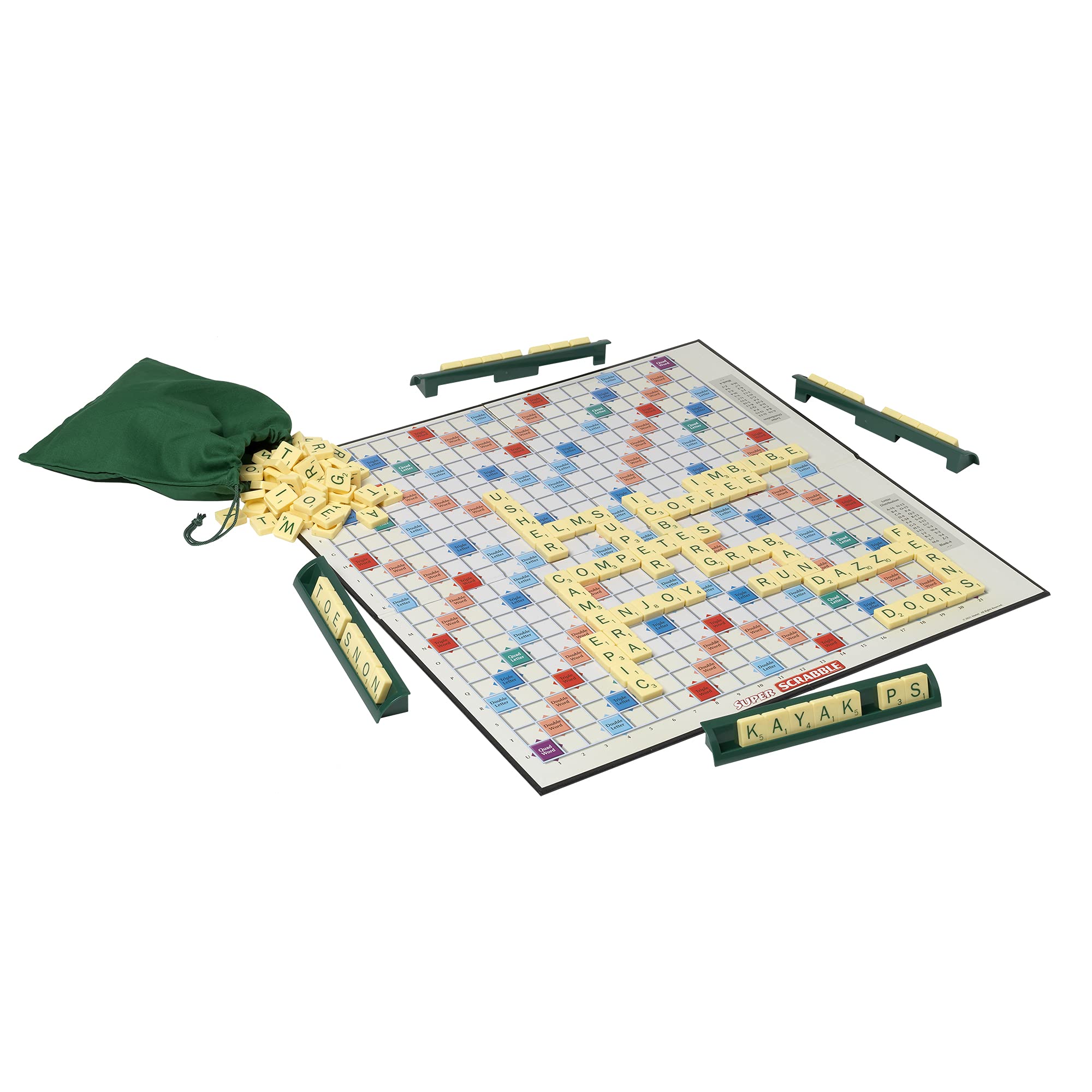 Ideal Super Scrabble Board Game 10