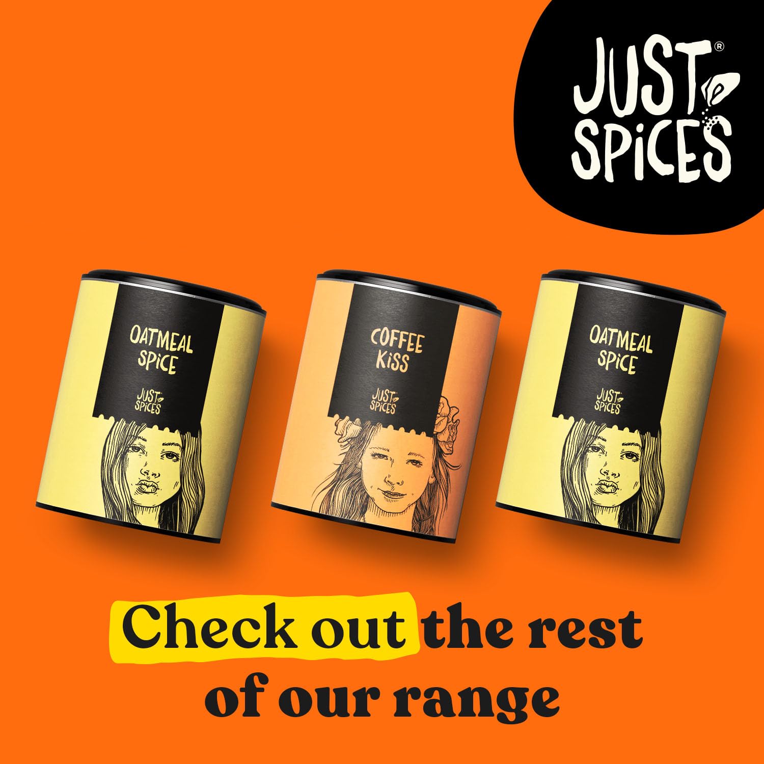 Just Spices Coffee Kiss - Cocoa & Almond Coffee Mix with Ceylon Cinnamon, 45g 2