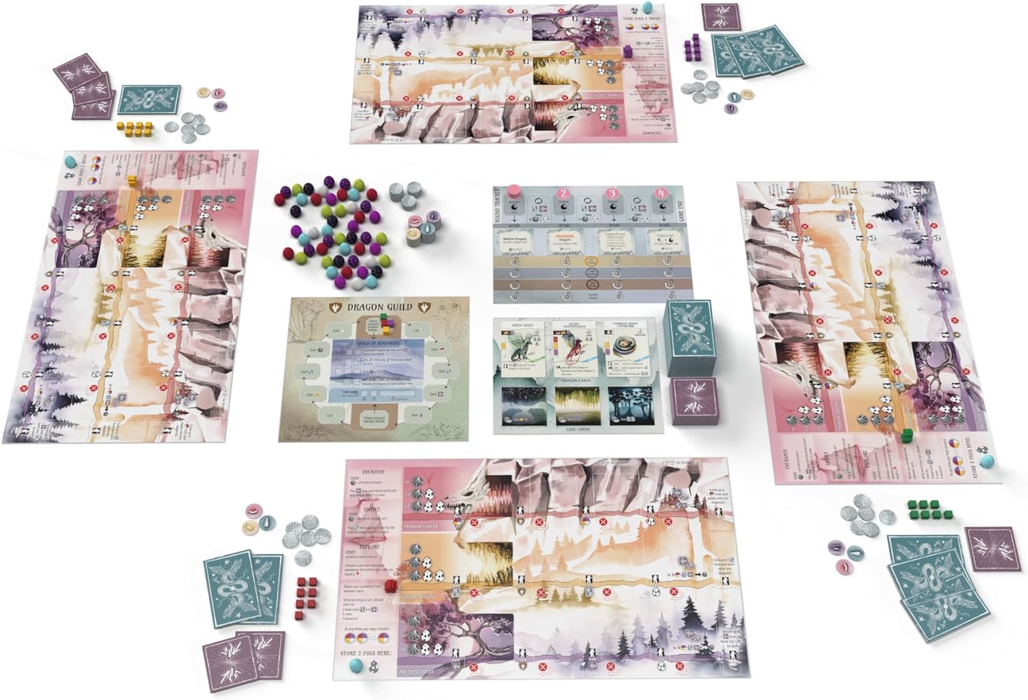 Stonemaier Games Wyrmspan Base Game - 1-5 Player Strategy Board Game with Dragon Theme 7