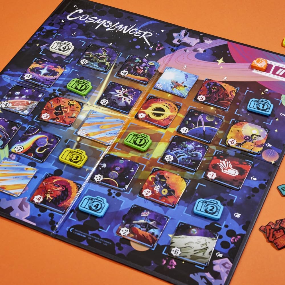 Hasbro Gaming Cosmolancer Strategy Board Game | Tile Placement | 2-4 Players | Ages 9+ 9