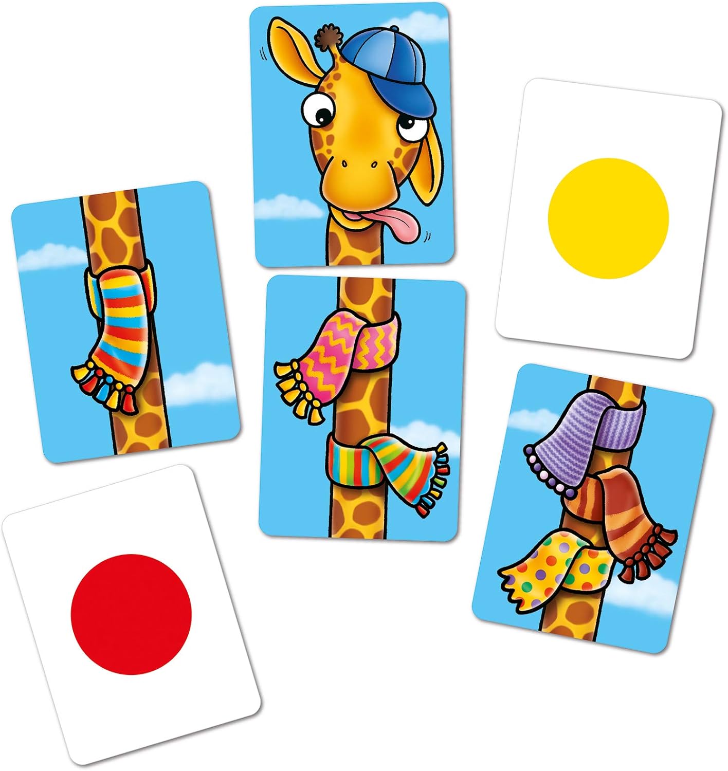 Orchard Toys Giraffes in Scarves Board Game 4