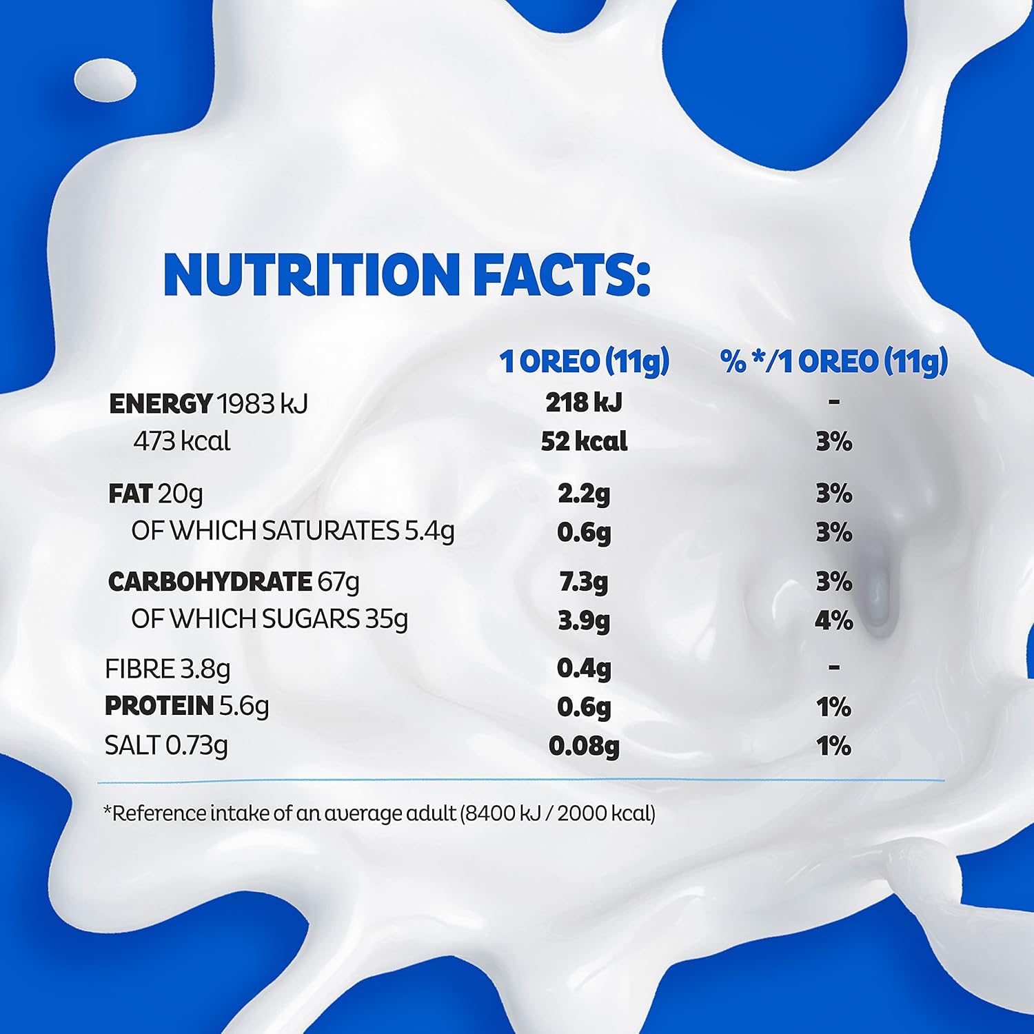 Oreo Sandwich Biscuit Filled with Choco Brownie Batter Flavoured Creme, 154g 5