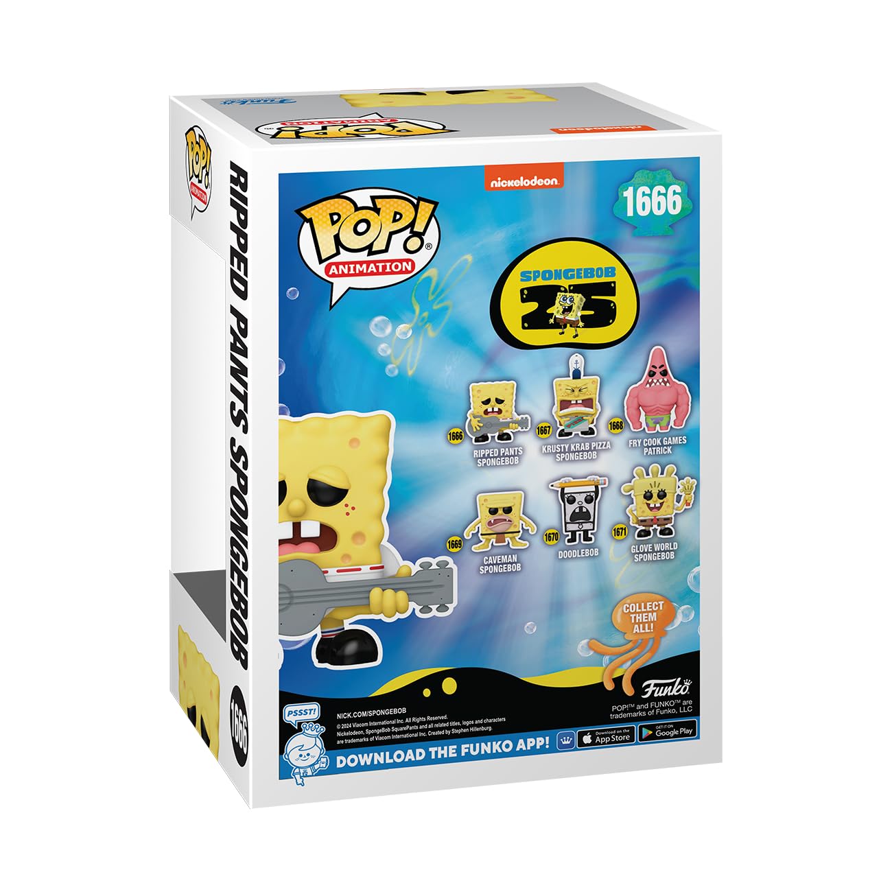 Funko Pop! Spongebob Squarepants - SB With Guitar Vinyl Figure | 3.75 Inches | Model 75735 3