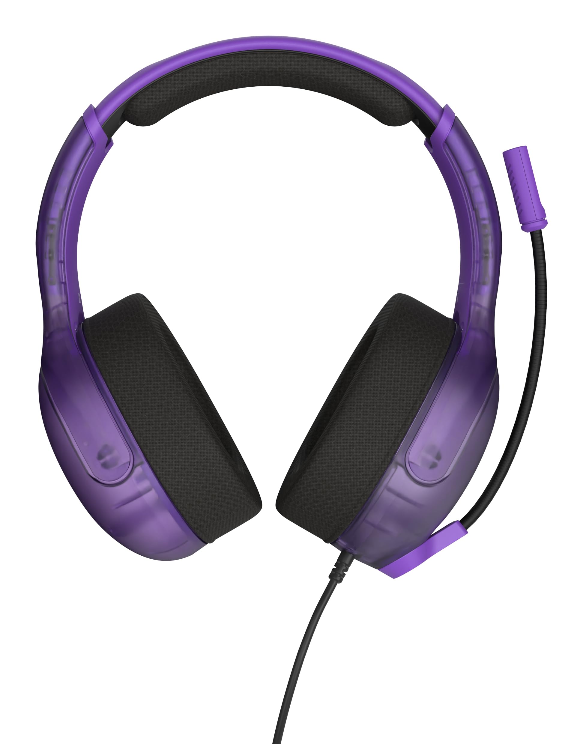 Turtle Beach Airlite Fit Wired Gaming Headset - Ghost Purple | 40mm Speakers | Flip-to-Mute Mic 6