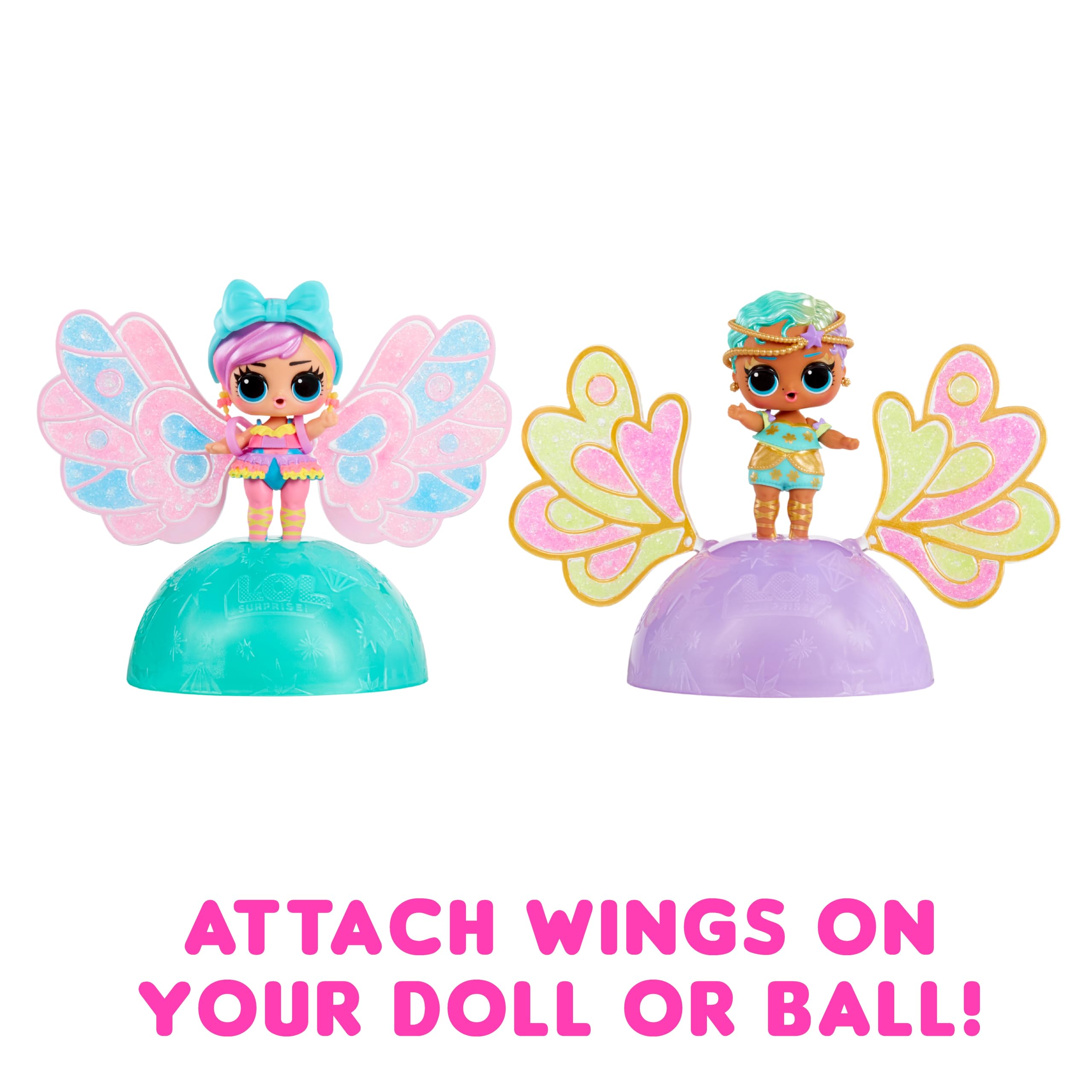 L.O.L. Surprise! Fairies Tots - 8 Collectible Dolls with Customizable Fairy Wings 4