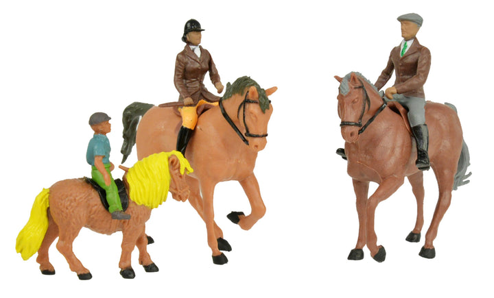 Britains 1:32 Horses and Riders Animal Figures - Farm Playset for Kids Ages 3+