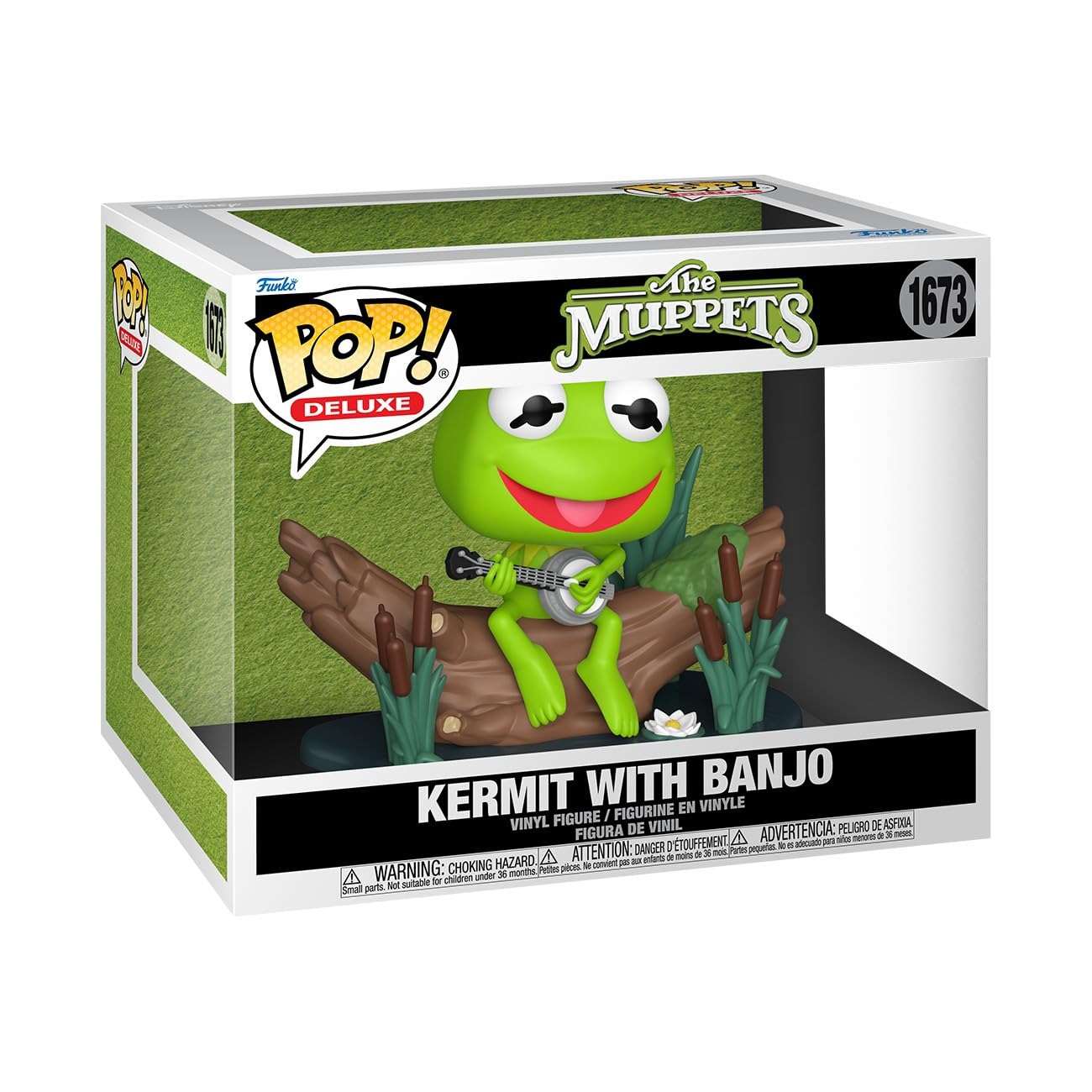 Funko Pop! Deluxe: The Muppets - Kermit the Frog with Banjo Vinyl Figure 1
