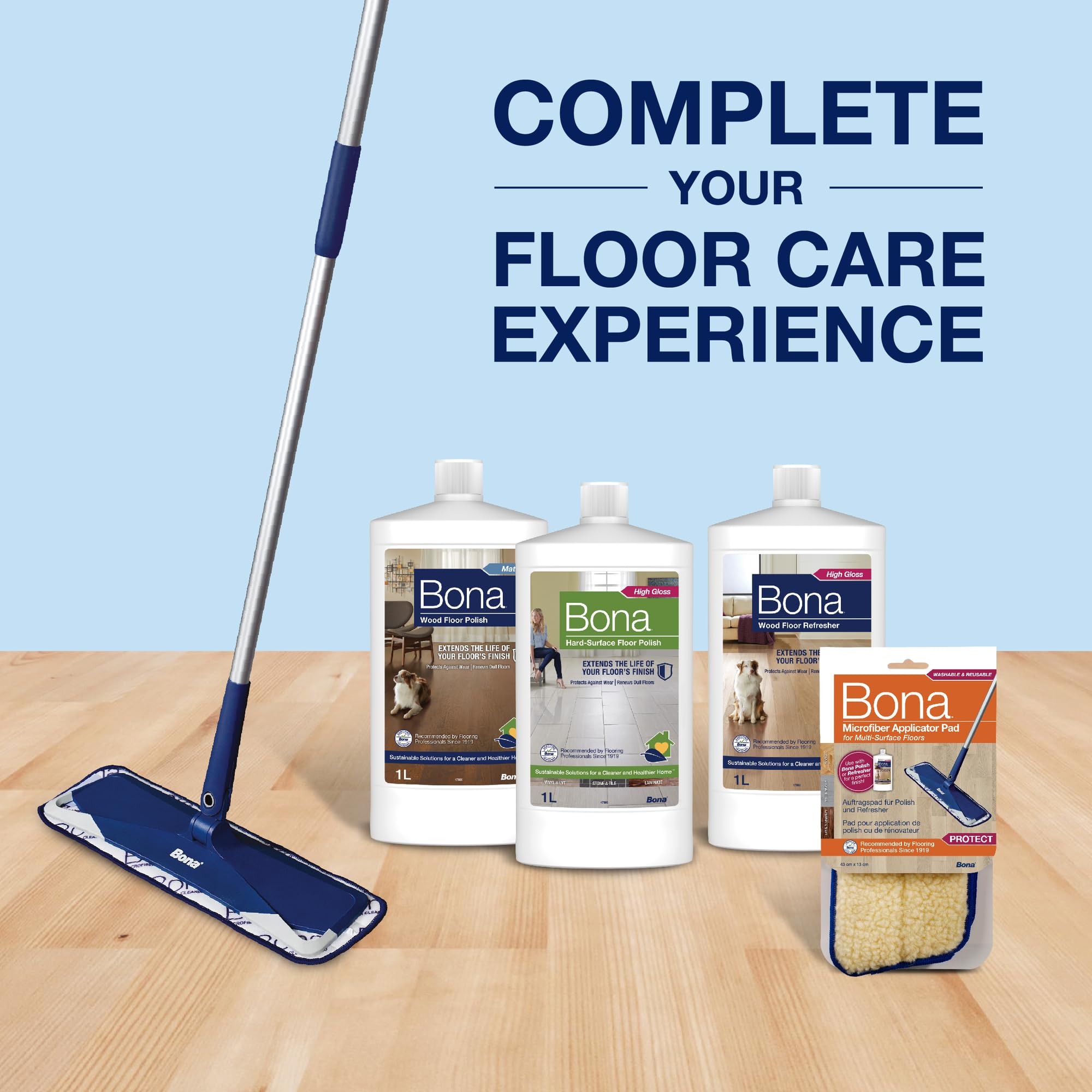 Bona - Mikrofaser-Applikatorpad für Bodenpolitur 10