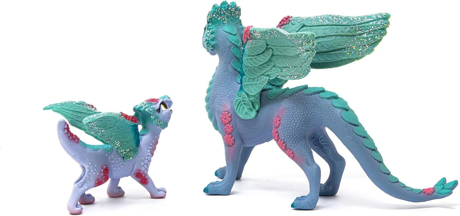Schleich 70592 Flower Dragon and Child Bayala - Fantasy Playset for Kids 3