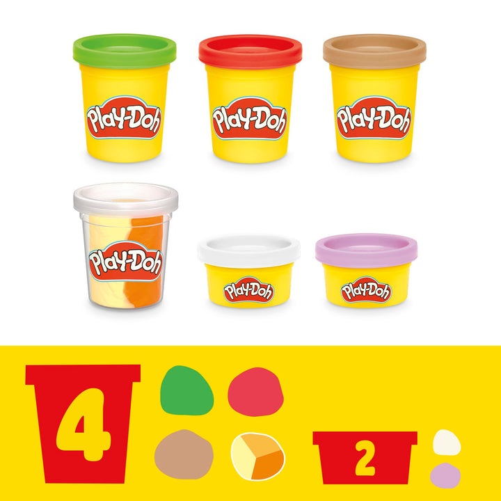 Play-Doh Kitchen Creations Pizza Oven Playset - 6 Colors & 8 Tools for Kids 3+
