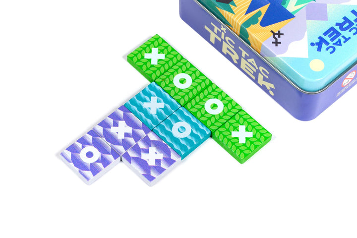 Alley Cat Games Tic Tac Trek - Tic Tac Toe Exploration Tin Game