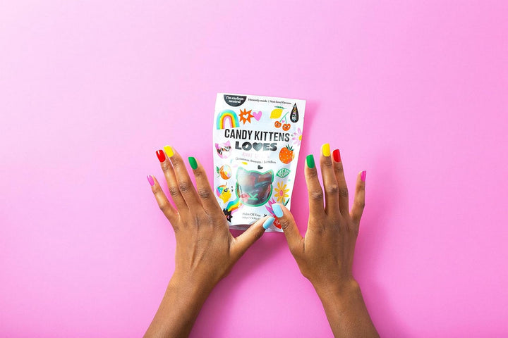 Candy Kittens LOVES Vegan Sweets – Fizzy Treats with Real Fruit Juice (140g)