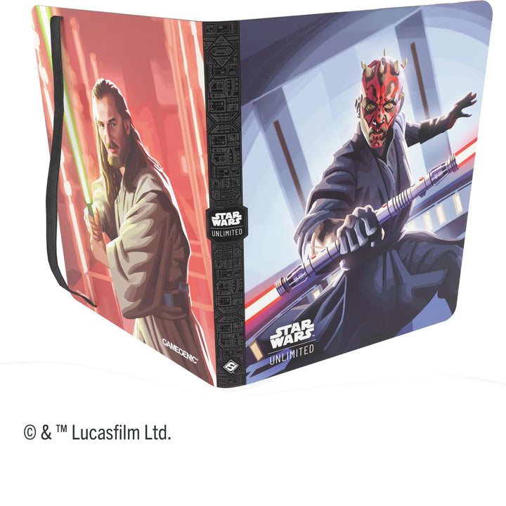 Gamegenic | Star Wars: Unlimited 18-Pocket Album Set 5 - Qui-Gon Jinn & Dar