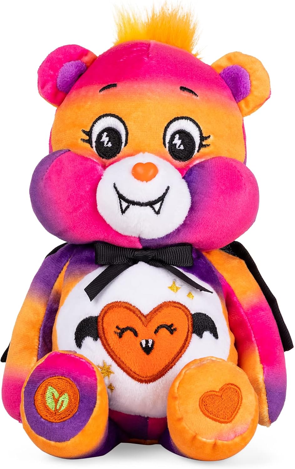 Care Bears Spooky Sparkle Bear - Halloween Edition 22cm Plush, Collectible Stuffed Animal for Kids 3+ 2