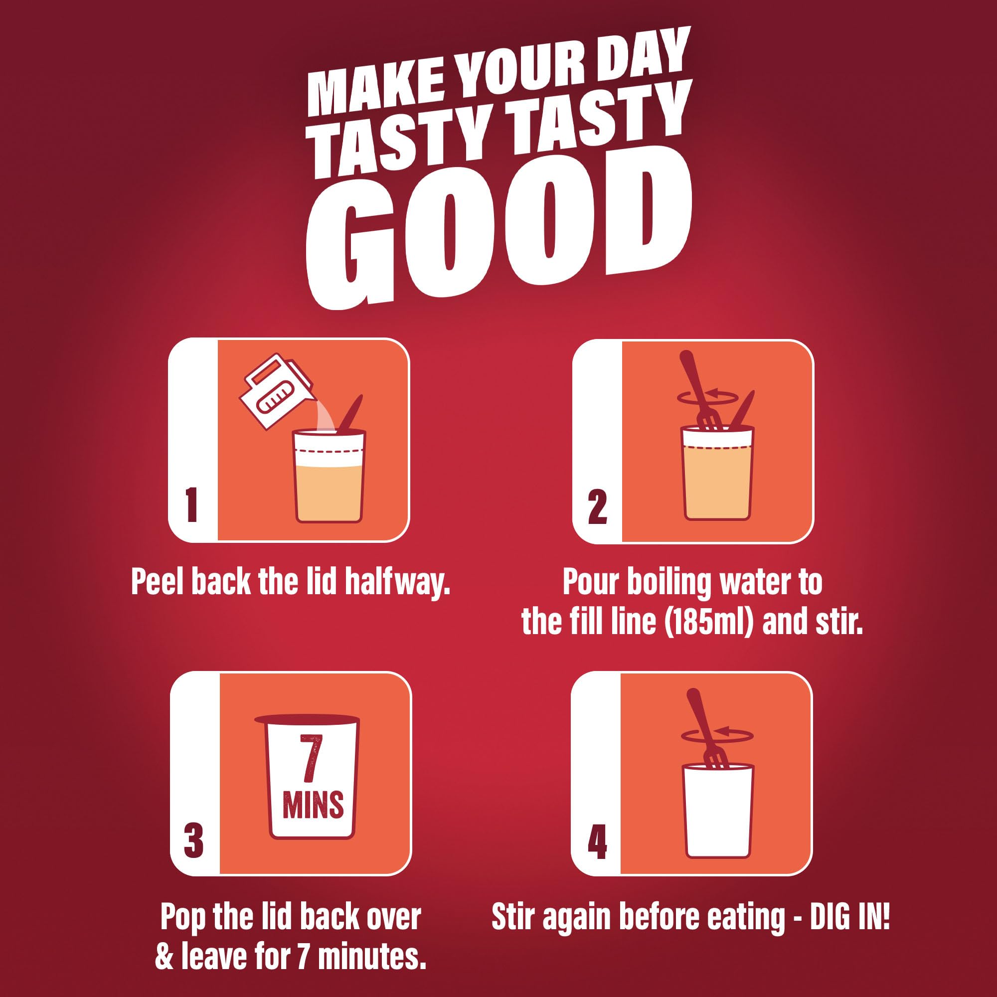 SlimFast Nourish Pot Spicy Mexican Bean Chilli - Ready Meal, Low in Sugar, Vegan, 8 x 60g Pots