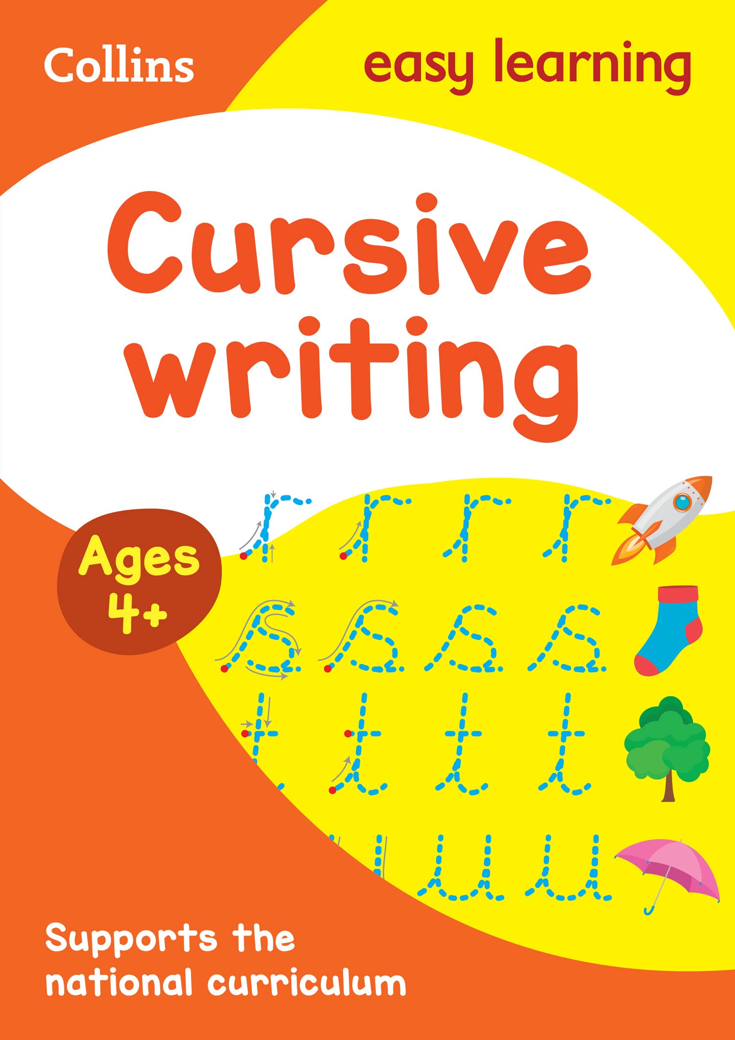 Collins Cursive Writing Ages 4-5 Activity Book - Early Years Foundation Stage | Paperback | English 1