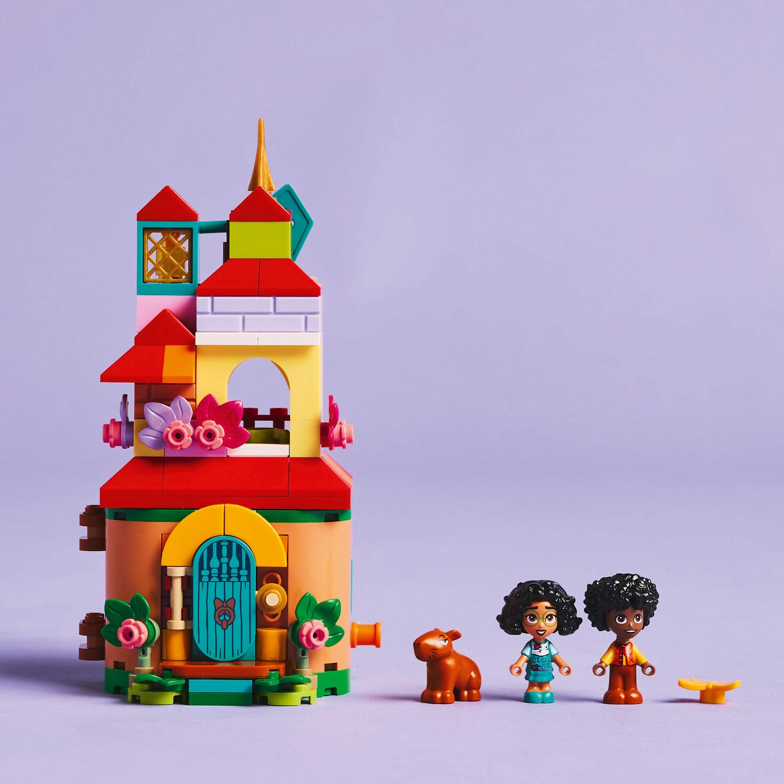 LEGO ǀ Disney Encanto Mini House Building Toy - 186-Piece Playset with Mirabel, Antonio & Capybara Figures 2