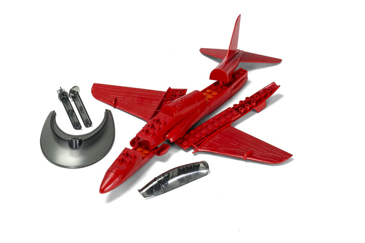 Airfix QUICKBUILD Red Arrows Hawk Model Kit J6018 - Snap-Together Aircraft Model for Kids 6+