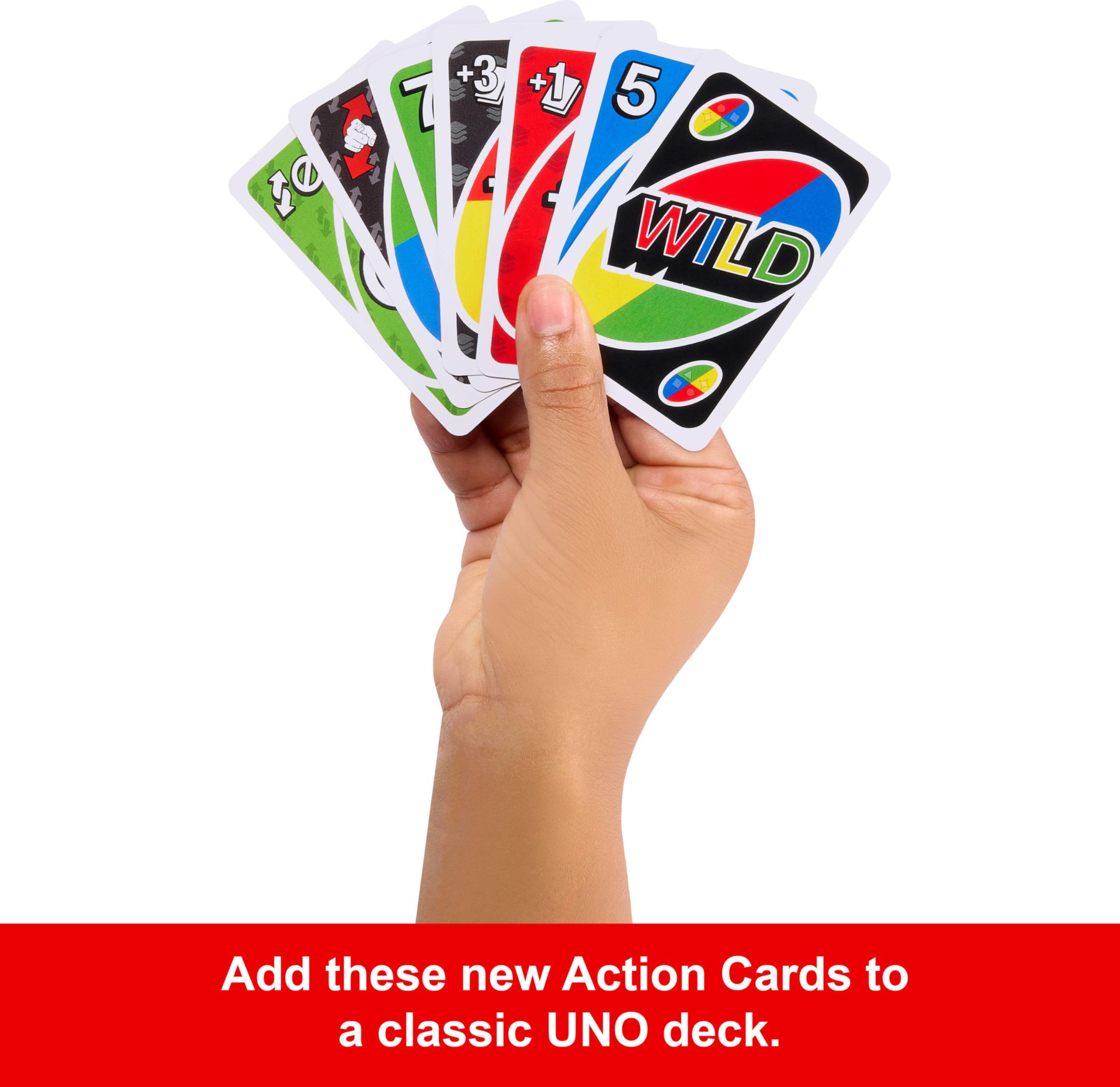 Mattel Games UNO Card Game with 2 Add On Packs & Collectible Tin | 2-10 Players, Ages 7+ 4