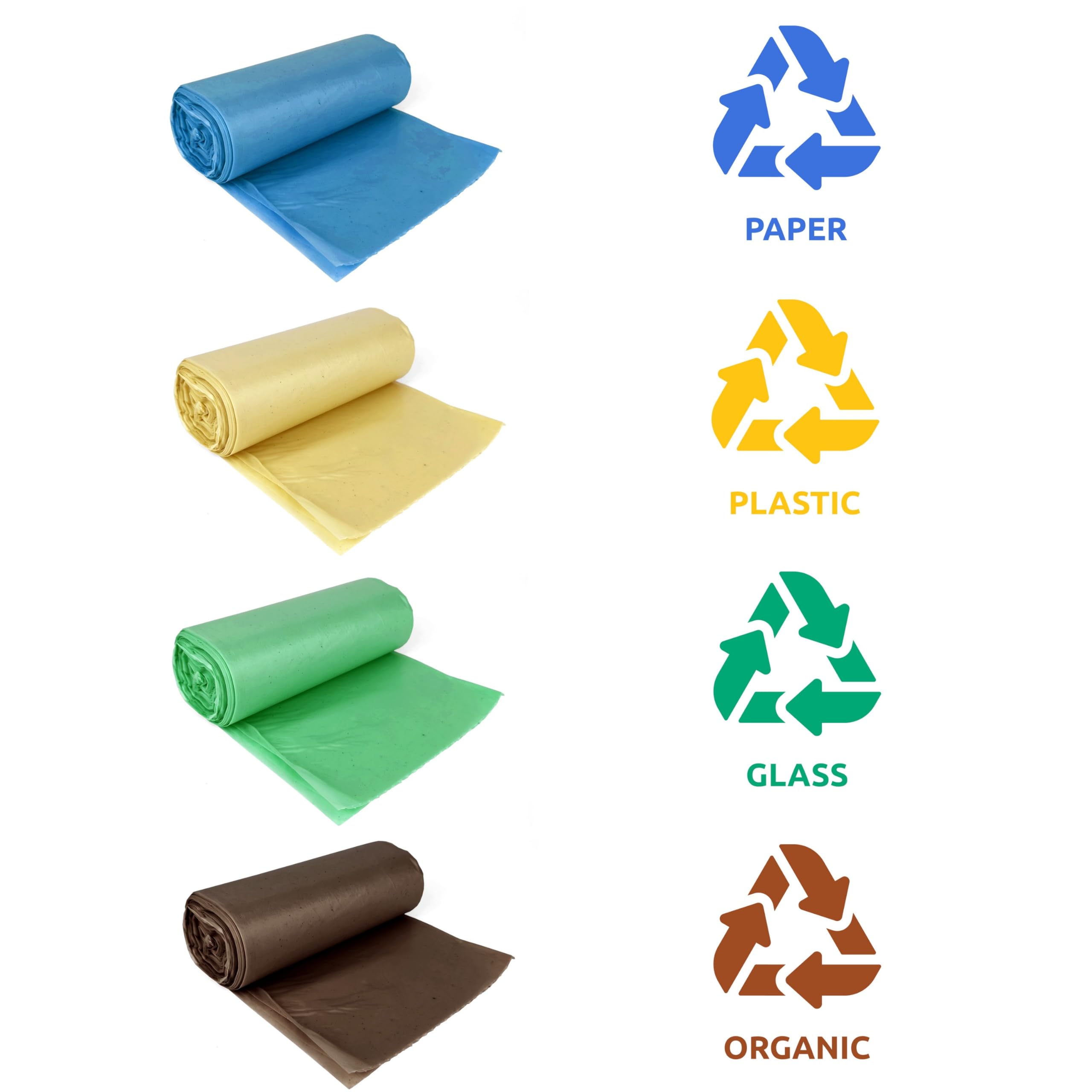 D.RECT - Bin Bags 35L Bin Liners 20 Pieces 5