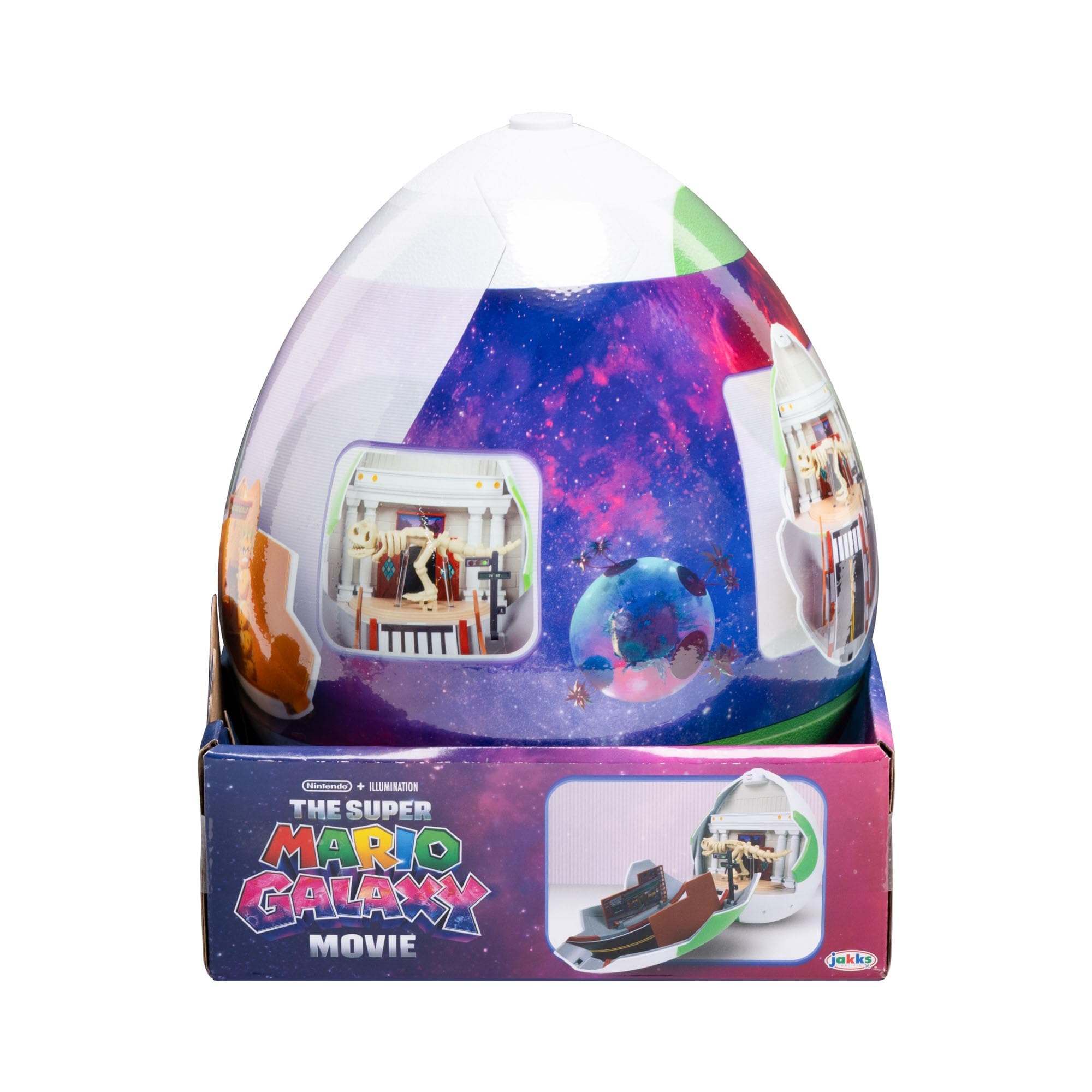 THE SUPER MARIO BROS. MOVIE Yoshi Egg Playset with Fire Mario & Yoshi Figures | Compatible with 4cm Figures 8